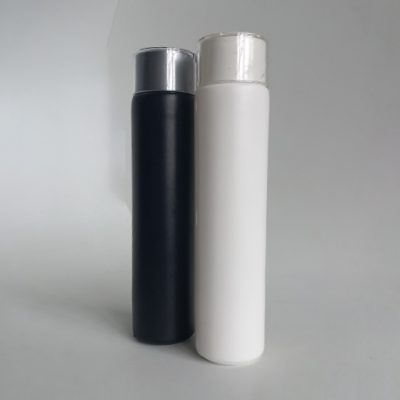 Frasco Cilíndrico, Modelo Slim, 250 ml com Gargalo de 24 mm